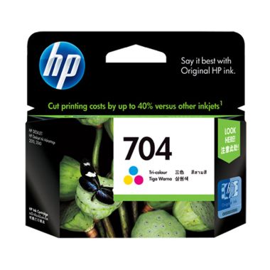 HP 704 Colour Tinta Printer ...