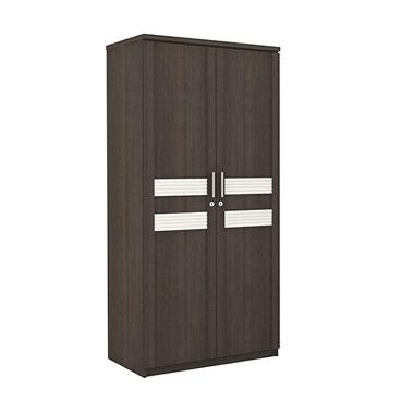 Prissilia Aquarius Wardrobe Coklat Lemari Pakaian