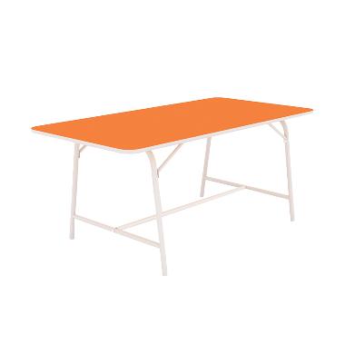 Prissilia Love Junior Study Desk Meja Belajar - Orange