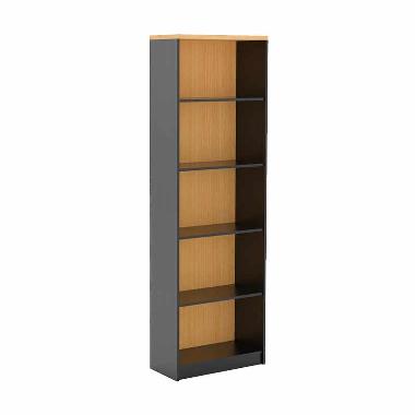 Prissilia Mortred Standard Bookcase Rak Buku - Beech