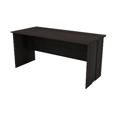 Prissilia Office Table Acht Meja Kantor - Dark Oak