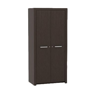 Pro Design Roma Lemari Pakaian 2 Pintu - Espresso - Khusus JAWA - BALI