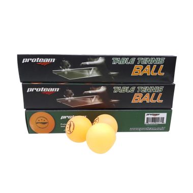 Proteam Orange Bola Tenis Meja [6 Pcs]