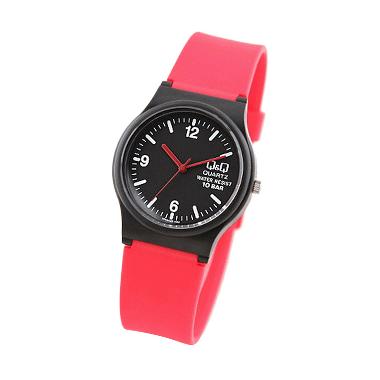 Q&Q VP46 Jam Tangan Wanita - Black red