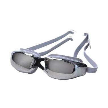 QCF Swimming Goggles Mirror Anti Fo ... on Kacamata Renang - Grey