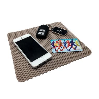 Anti Slip Mat polos - Coklat 30X30CM