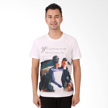 RA Jeans Mens Fans Tee FT SS 10 07 Putih Kaos Pria