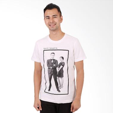 RA Jeans Mens Fans Tee FT SS 10 08A Putih Kaos Pria