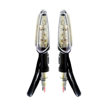 Raja Motor SEM9057 LED 2201 Lampu Sen Mini Lancip - Biru