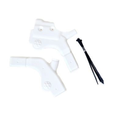 RajaMotor CVB4201 Gordon Putih Pelindung Rangka Untuk Kawasaki KLX 150