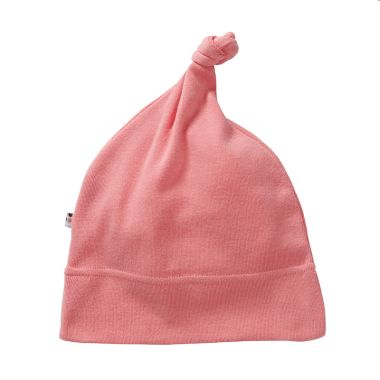 Babysoy Unisex O Soy Knot Hat Rose ...