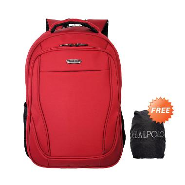 Jual Real Polo 8316 Waterproof Tas Ransel Laptop - Merah