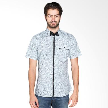 Red Cliff Shirt Smart Casual Printed ZB1727JE Kemeja Pria - Green