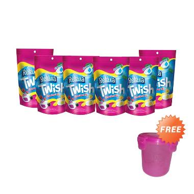 Jual Relaxa Twish Chewy Mint Pouch Bag Permen [6 packs