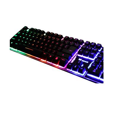Jual Rexus K9 RGB Backlight Gaming Keyboard Online - Harga