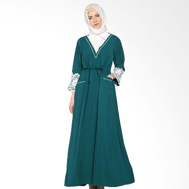 Gamis Hijau Army Cocok Dengan Jilbab Warna Apa Gambar Islami