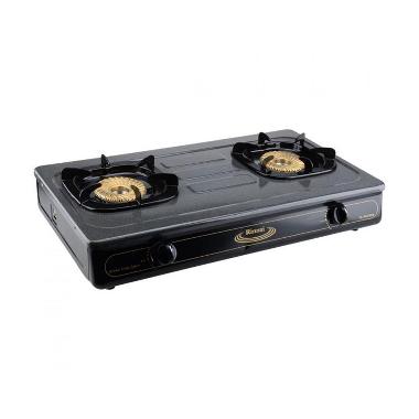Rinnai RI-602 BGX Kompor Gas - Hitam [2 Tungku]