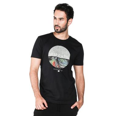 Jual Rip Curl T ee Combine CTEKM1-90 Black Kaos Pria Online