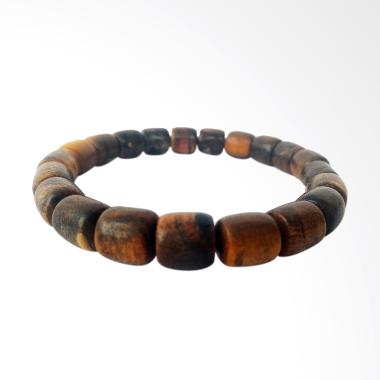 Riza Craft Gelang Kayu Gaharu Wangi ... antan Kotak Kapsul Langka