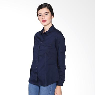 Rodeo Basic Shirt Polos 26.0601.2NV Atasan Wanita - Navy