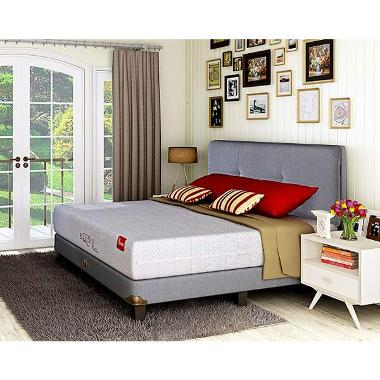 Romance Kasur Springbed Eszence Full Latex [Full Set/160x200/Khusus Jabodetabek] White