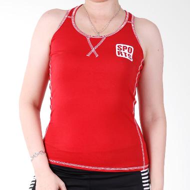 Ronaco T001A Sport Baju Senam Wanita - Merah