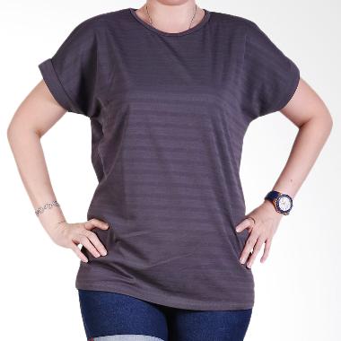 Ronaco Tshirt Women Type 447 Atasan Wanita - Abu Tua