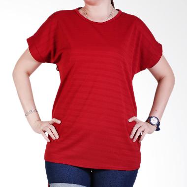 Ronaco Tshirt Women Type 447 Atasan Wanita - Merah