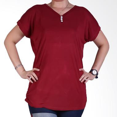 Ronaco Tshirt Women Type 448 Atasan Wanita - Merah