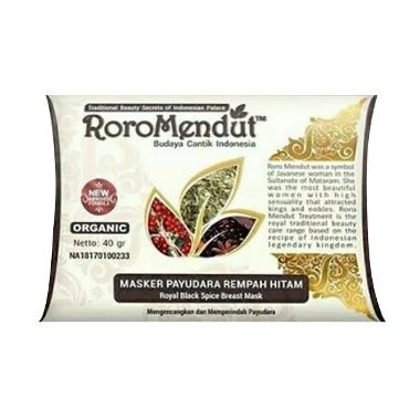 Roromendut Masker Payudara Rempah Hitam