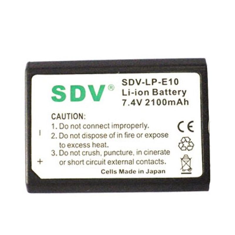 SDV LP-E10 Baterai Kamera untuk Can ...