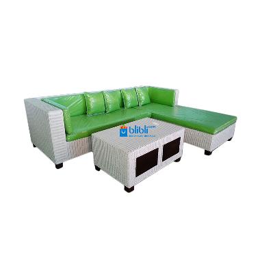 Rotan Kita KTG33 Letter L Set Sofa