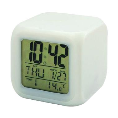 QUICKSHOP Jam Alarm 7 Warna LED Moodie Care