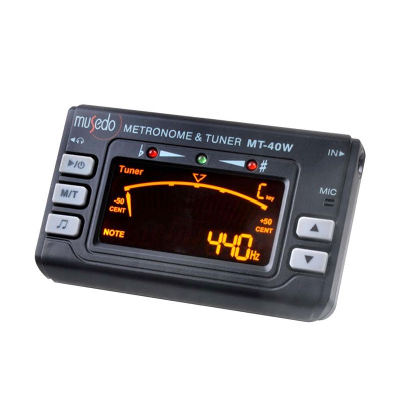 Jual Musedo MT-40 Hitam Tuner & Metronome Online - Harga 