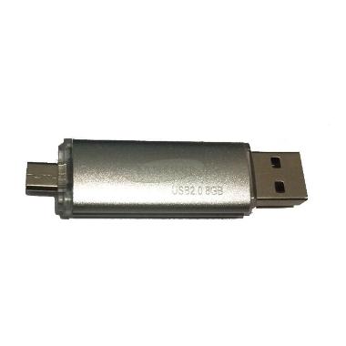 Jual Samsung 2in1 Flashdisk - Silver [8 GB/USB 2.0/Micro