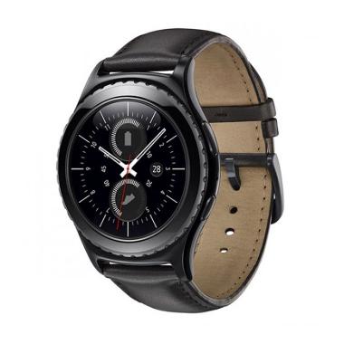 Samsung Galaxy Gear S2 Classic Leather Smartwatch - Black