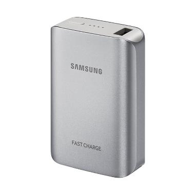BELI Samsung Original New Battery Pack Powerbank - Silver [5100 mAh