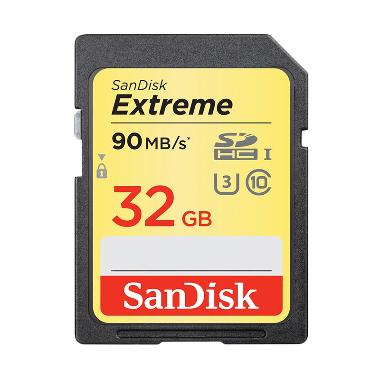 SanDisk SDHC Extreme UHS-1 32 GB (9 ... 40MB/sec Write) jpckemang