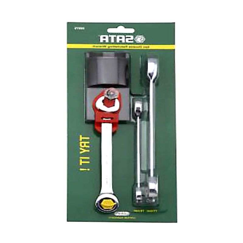 Jual SATA 09076 Combination Ratcheting Wrench Set Perkakas Jual SATA 09076 Combination Ratcheting Wrench Set Perkakas