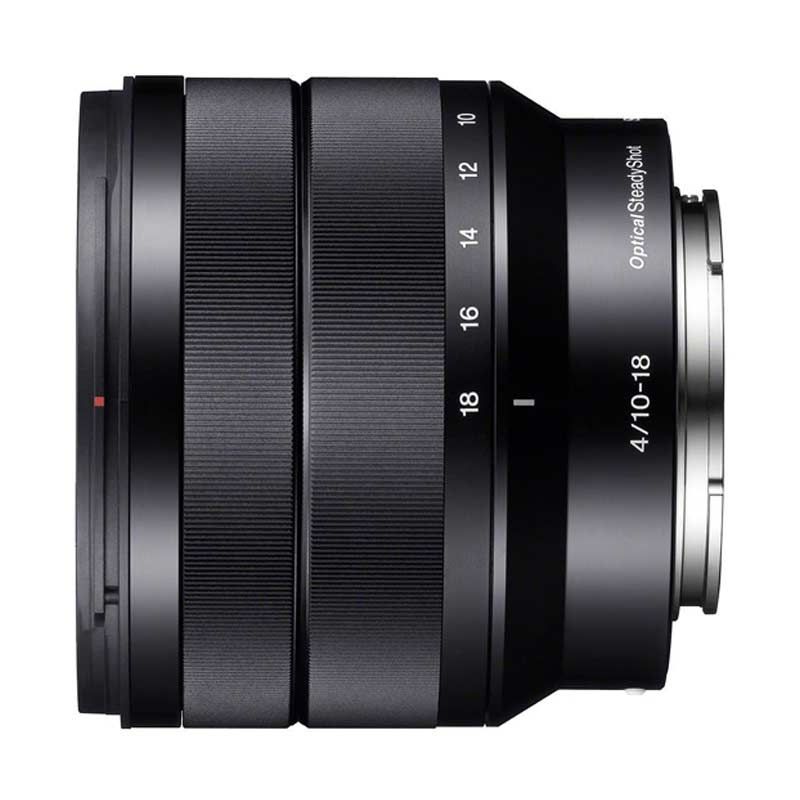 SONY E 10-18mm F4 OSS Hitam Lensa K ...