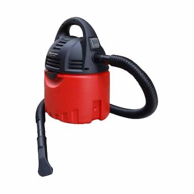Sharp ECCW60R Vacuum Cleaner - Merah [Basah & Kering]