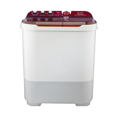Sharp ES-T1090-PK Pink Mesin Cuci [2 Tabung/10 kg]