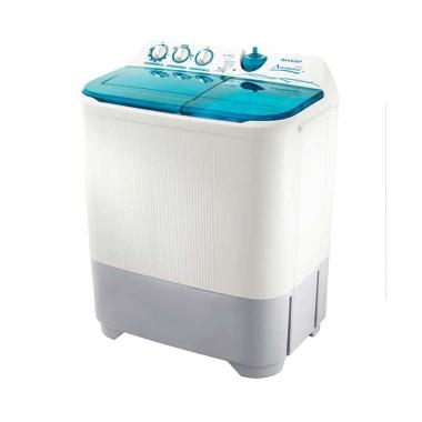 SHARP ES-T95CR Mesin Cuci 2 Tabung [9Kg] BK/VK/PK