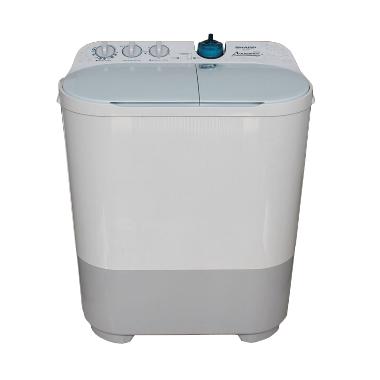 Sharp EST77FPB Twin Tube MEsin Cuci