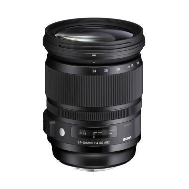 Sigma 24-105mm f/4 DG OS HSM Art Lensa Kamera for Canon - Hitam