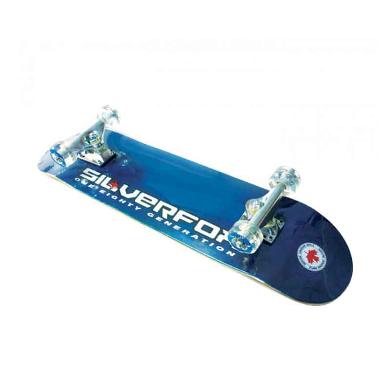 jual silver fox prof 100 canadian maple ly 3108af bl skateboard blue harga jual silver fox prof 100 canadian maple ly 3108af bl skateboard blue harga