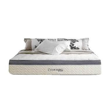 Simmons Charming Kasur Springbed [Hanya Kasur/180x200/Jabodetabek] White