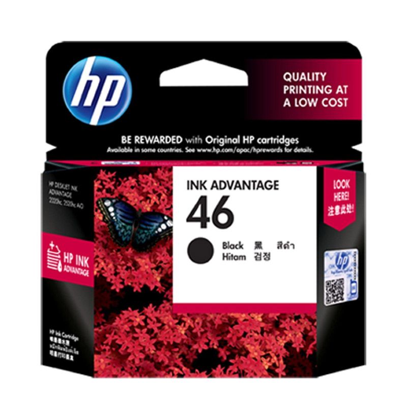HP 46 Black Tinta Printer ...