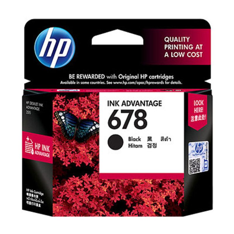 HP 678 Black Tinta Printer ...