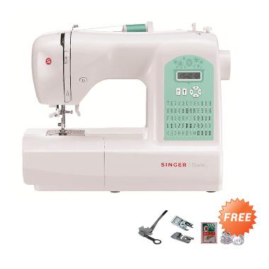 SINGER Starlet 6660 Mesin Jahit Portable + Free Perlengkapan Menjahit